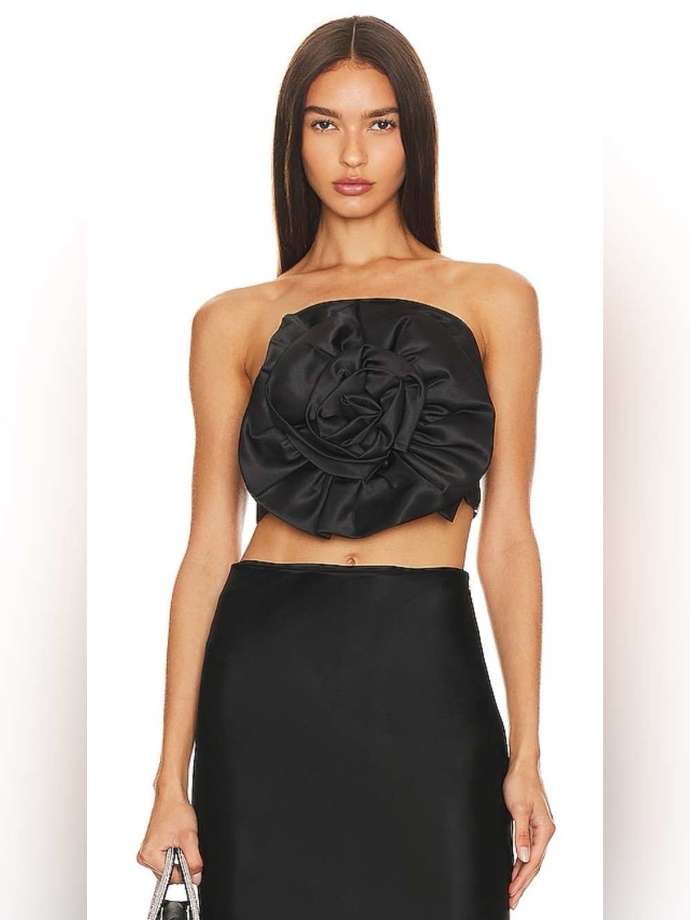 Revolve AIIFOS Camila Bustier in Black